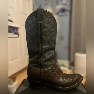 Cowboy boots Imperial Exotic Lizard Skin Men\'s size 8 Shoes | Cowboy Boots Imperial Exotic Lizard Skin Mens Size 8  main image 2
